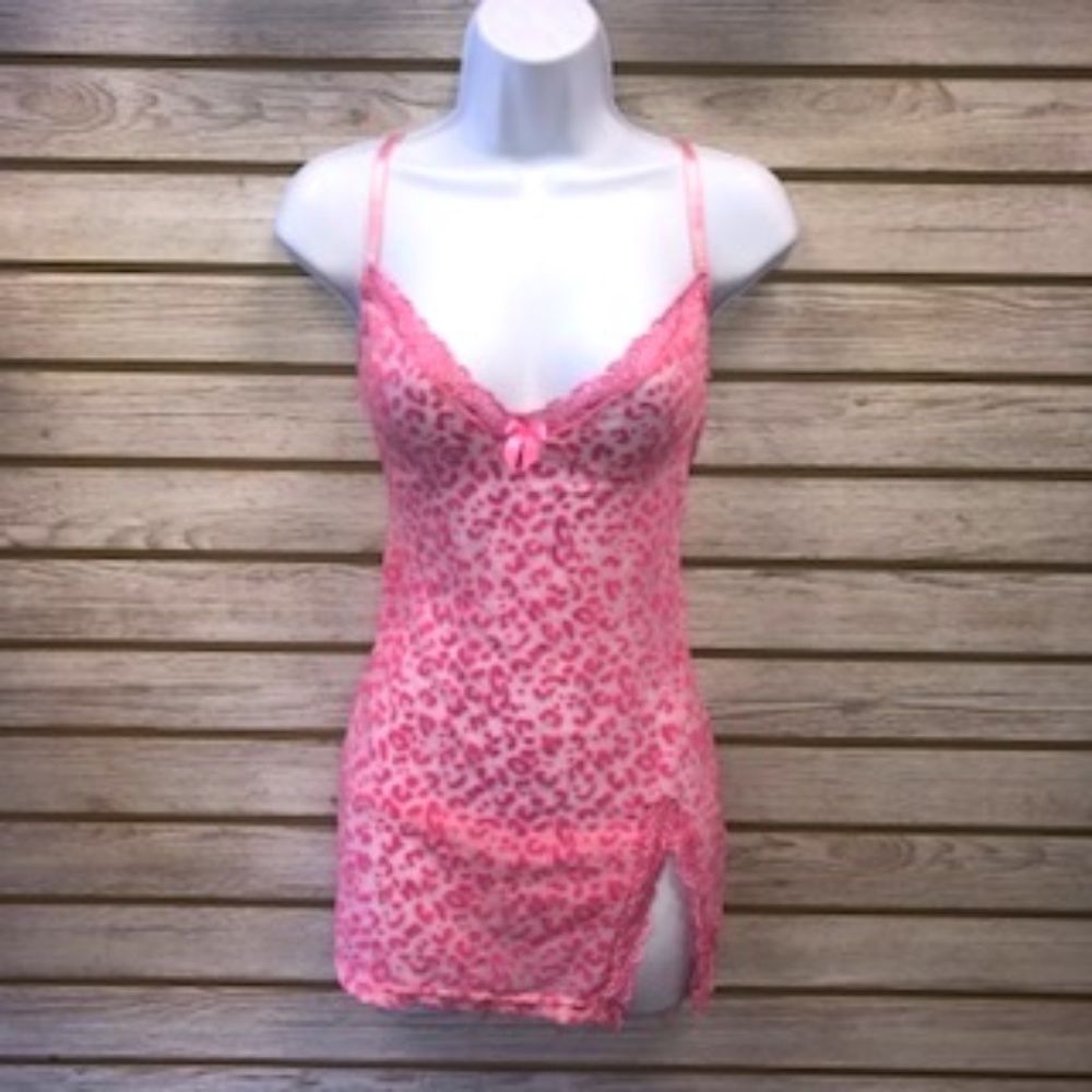 Leopard Babydoll Lingerie